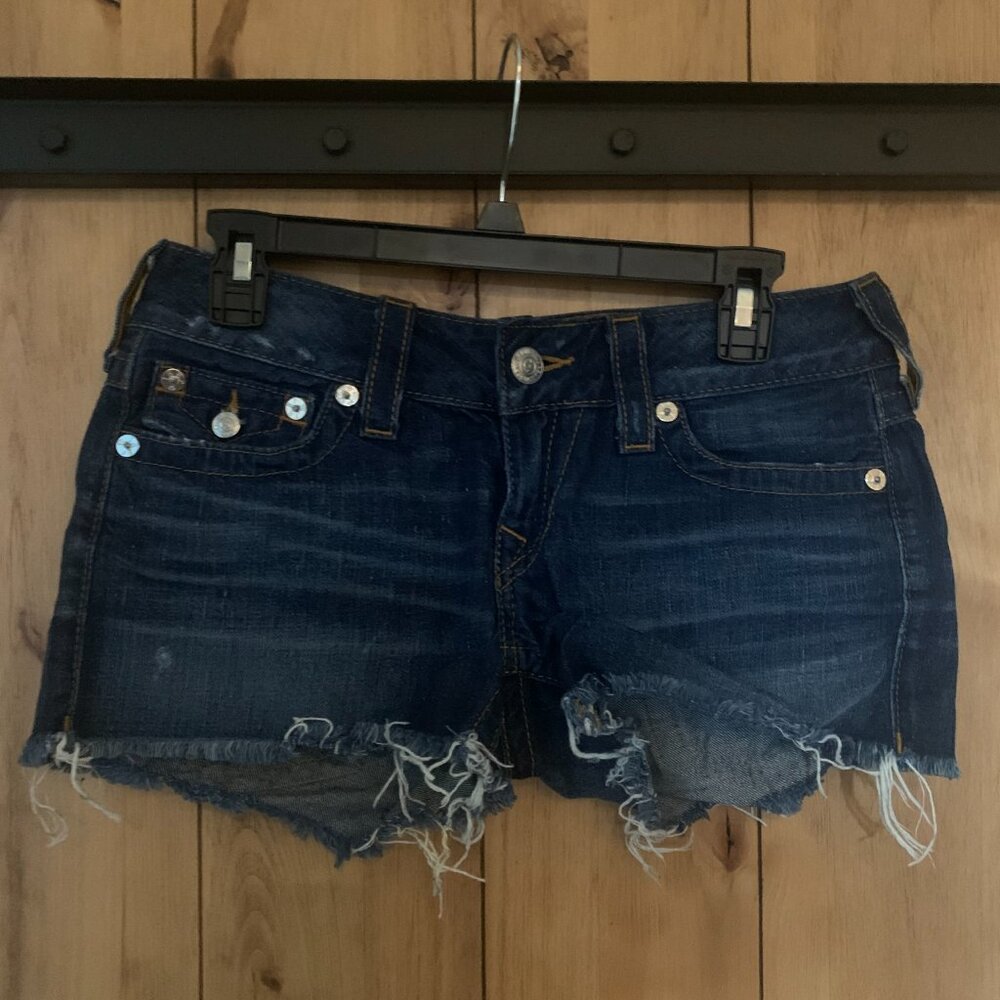 True Religion Keira Jean Shorts
